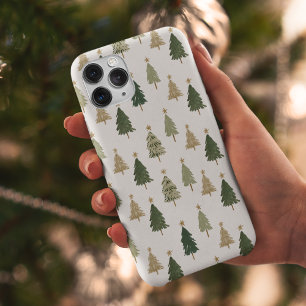Coque Case-Mate iPhone Arbre de Noël minimaliste moderne