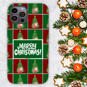 Coque Case-Mate iPhone Arbre de Noël PÈRE NOËL personnalisable
