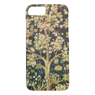 Coque Case-Mate iPhone Arbre de William Morris de cru floral de la vie