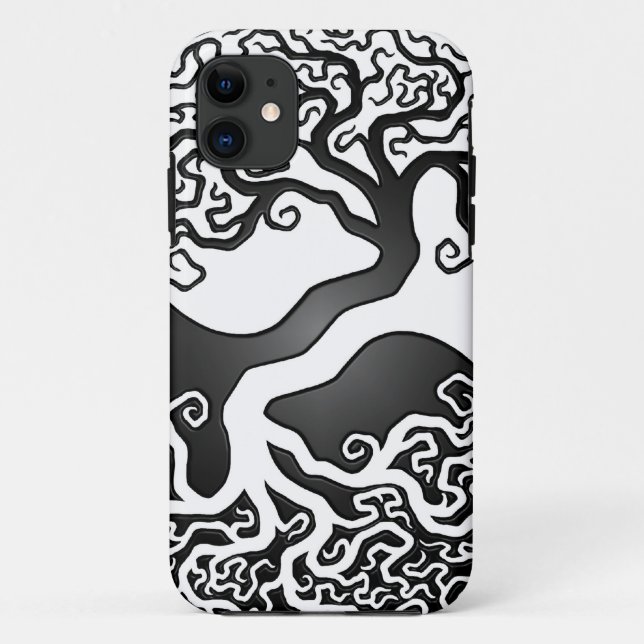 Coques Case-Mate iPhone Arbre de Yin Yang (Dos)
