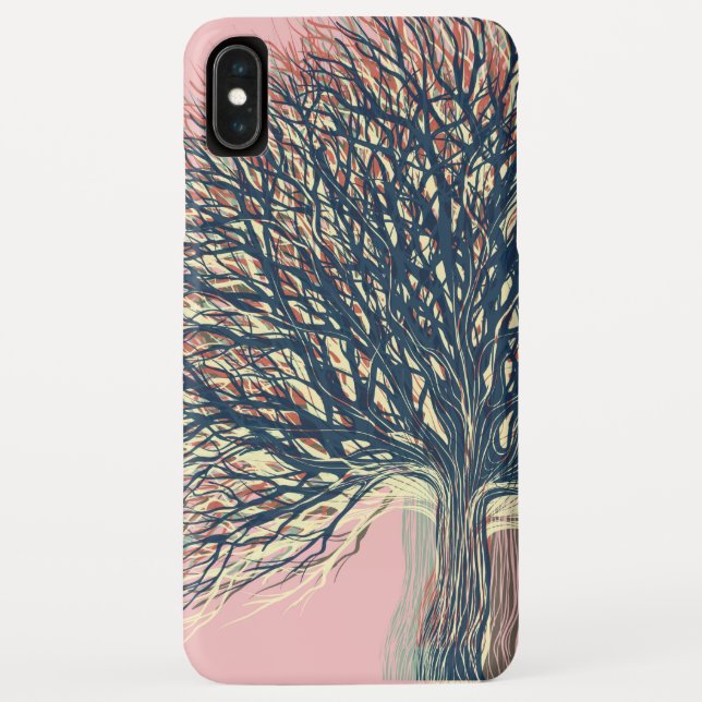 Coques Case-Mate iPhone Arbre d'hiver d'automne #8 (Dos)