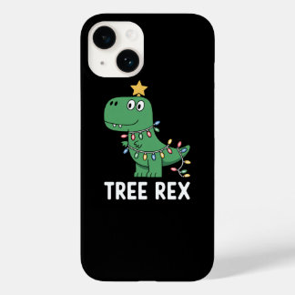 Coque Case-Mate iPhone Arbre Drôle Rex Noël Dinosaure Vacances Blague