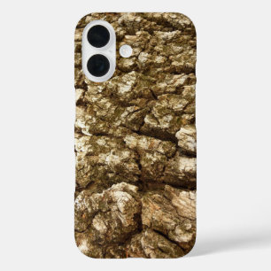 Coque Pour iPhone 16 Arbre écorce II Conception texturée naturelle