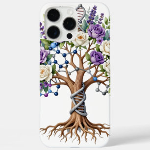 Coque iPhone 16 Pro Max Arbre moléculaire de la vie Chimie et biologie Flo