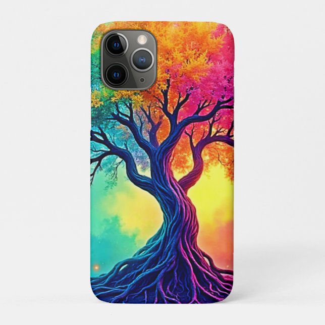Coques Case-Mate iPhone Arbre Vibrant de la Vie : Design Racines de l'Espo (Dos)