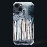 Etui iPhone Case-Mate Arbres abstraits tranquilles<br><div class="desc">Une copie renversante d'aquarelle comportant des arbres dans un style abstrait, apporté à vous par le groupe d'art du monde. Une conception impressionniste a placé dans des tonalités colorées qui transforme ce paysage naturel en oeuvre d'art vraie de goût vintage. Une peinture fraîche, se perfectionnent pour votre maison ou bureau...</div>