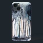 Etui iPhone Case-Mate Arbres abstraits tranquilles<br><div class="desc">Une copie renversante d'aquarelle comportant des arbres dans un style abstrait, apporté à vous par le groupe d'art du monde. Une conception impressionniste a placé dans des tonalités colorées qui transforme ce paysage naturel en oeuvre d'art vraie de goût vintage. Une peinture fraîche, se perfectionnent pour votre maison ou bureau...</div>