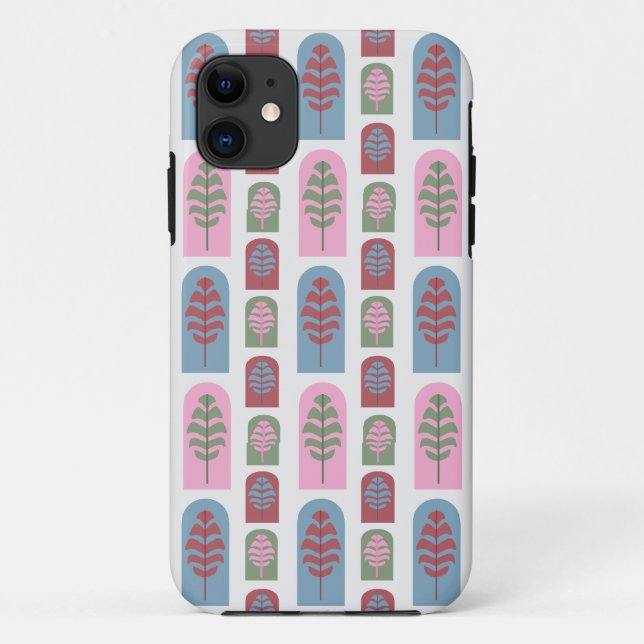 Coques Case-Mate iPhone Arbres Art déco (Dos)
