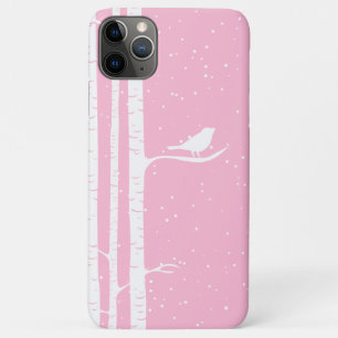 Coque Case-Mate Pour iPhone Arbres de bouleau roses de Milou