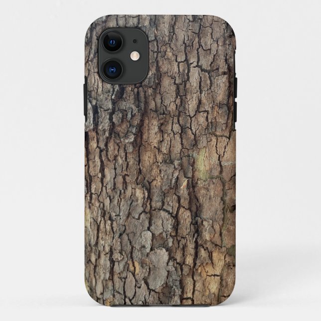 Coques Case-Mate iPhone Arbres de forêt rustiques (Dos)