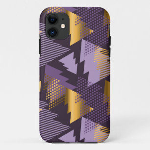 Coque Case-Mate Pour iPhone arbres de Noël pourpres