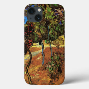 Etui iPhone 13 Arbres de Van Gogh dans le jardin, hôpital Saint-P