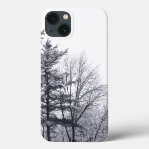 Etui iPhone Case-Mate Arbres enneigés : Vertical