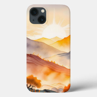 Case-Mate iPhone Case Arbres ensoleillés et vallées ombragées