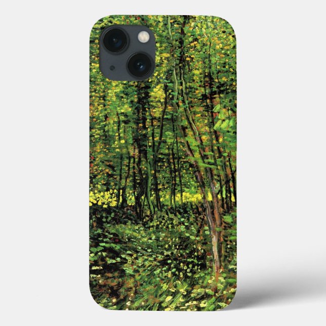 Coques Case-Mate iPhone Arbres et sous-bois par Vincent van Gogh (Verso)