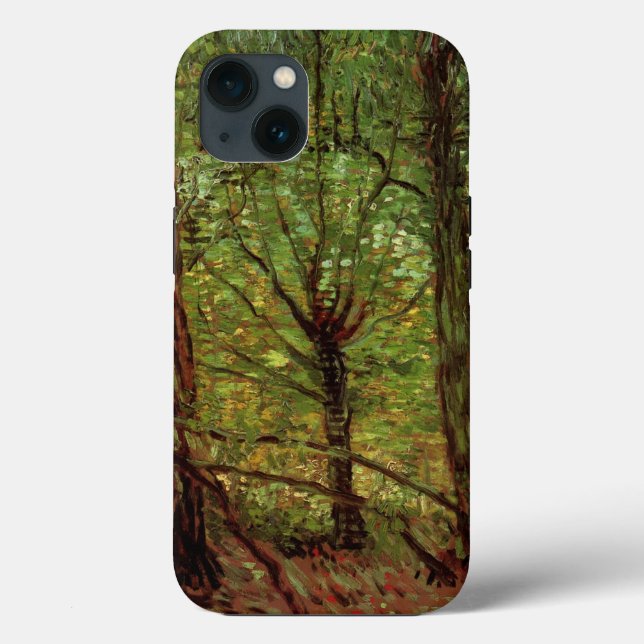 Coques Case-Mate iPhone Arbres et sous-bois par Vincent van Gogh (Verso)