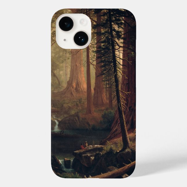 Coques Case-Mate iPhone Arbres séquoias géants de Californie Albert Bierst (Verso)