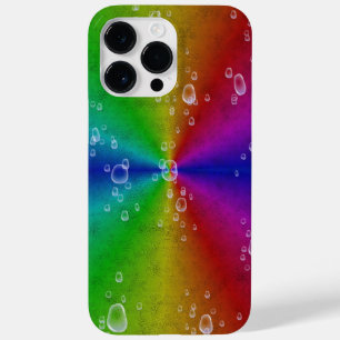 Coque Case-Mate iPhone Arc en arc-en-ciel en cuir d'éléphant optiquement