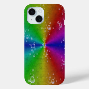 Coque Case-Mate iPhone Arc en arc-en-ciel en cuir d'éléphant optiquement