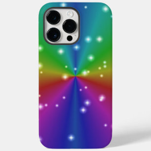 Coque Case-Mate iPhone Arc en ciel avec étoiles