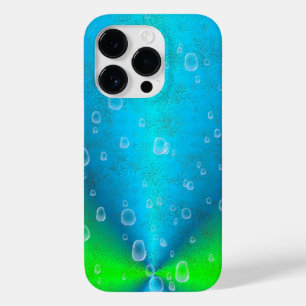 Coques Pour iPhone Arc-en-ciel bleu vert dans la peau d'éléphant en c