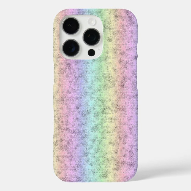 Coques Case-Mate iPhone Arc en ciel dans la peau d'éléphant cuir Optik (Verso)