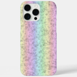 Coque iPhone 16 Pro Max Arc en ciel dans la peau d'éléphant cuir Optik