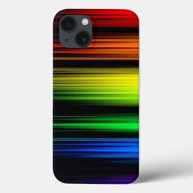 Coques Case-Mate iPhone Arc En Ciel Dans L'Obscurité (Verso)