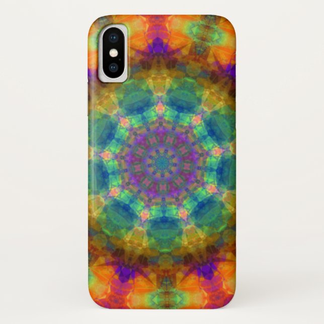 Coques Case-Mate iPhone Arc-en-ciel de Kaleidoscope (Dos)