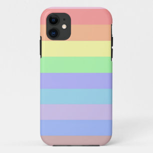 Coque Case-Mate iPhone Arc-en-ciel des couleurs pastel