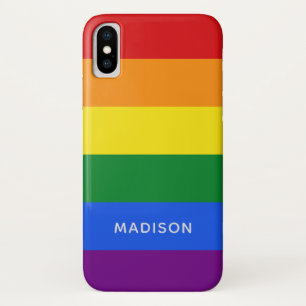 Case-Mate iPhone Case Arc-en-ciel drapeau personnalisation des cas de té