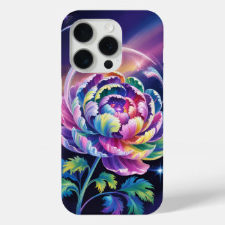 Coque Case-Mate iPhone Arc-en-ciel en fleur cosmique