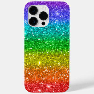 Coque Case-Mate iPhone Arc en ciel et Parties scintillant
