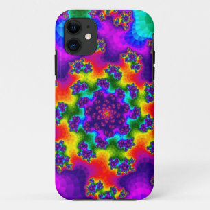 Coques Pour iPhone Arc-en-ciel fleuri