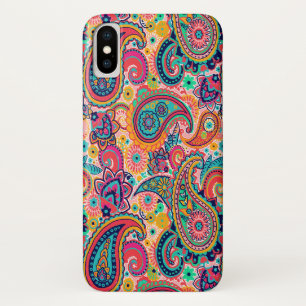 Coques Pour iPhone Arc-en-ciel lumineux Paisley