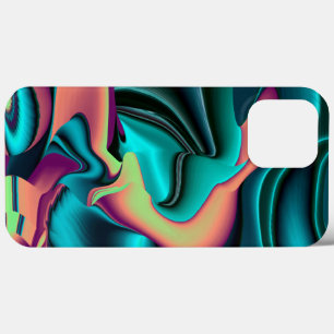 Case-Mate iPhone Case Arc-en-ciel métallique Abstrait futuriste