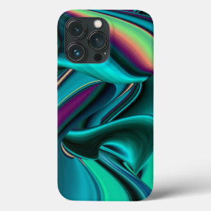 Case-Mate iPhone Case Arc-en-ciel métallique Abstrait futuriste