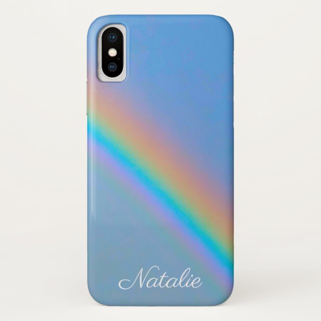 Coques Case-Mate iPhone Arc-en-ciel naturel (Dos)