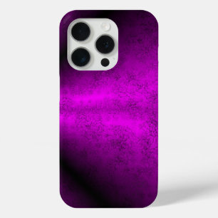 Coque iPhone 15 Pro Arc-en-ciel rose en cuir d'éléphant Optik