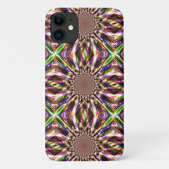 Coques Case-Mate iPhone Arc-en-ciel spectral de la foudre (Dos)