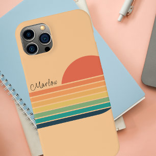 Coque Case-Mate iPhone Arc-en-ciel Vintage coloré rétrograde