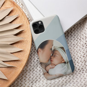 Coque Pour iPhone 16 Arche couleur bleu foncé Boho