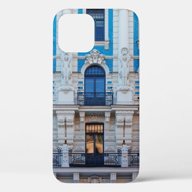 Coques Case-Mate iPhone Architecture Art Nouveau en Riga, Lettonie (Verso)