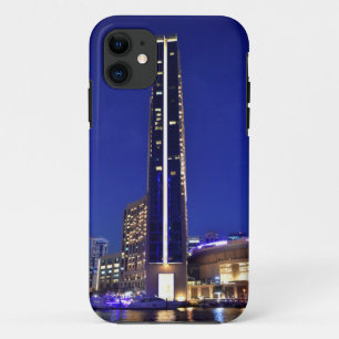 Coques Pour iPhone Architecture de marina de Dubaï la nuit