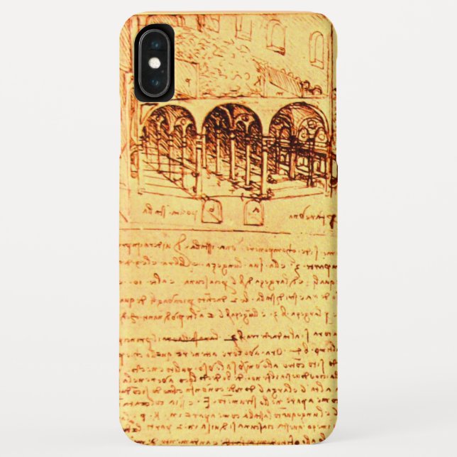 COQUES Case-Mate iPhone ARCHITECTURE DE RENAISSANCE, ARCHITECTE, INGÉNIEUR (Dos)