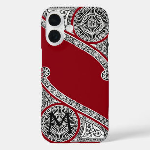 Coques iPhone 16 ARCHITECTURE DE RENAISSANCE Monogramme de Bourgogn