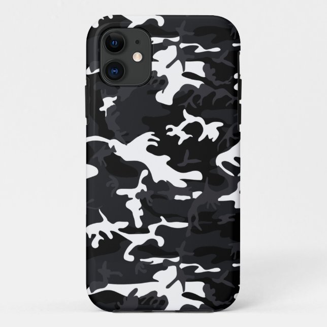 Coques Case-Mate iPhone Arctique Faits saillants Blanc Camo (Dos)