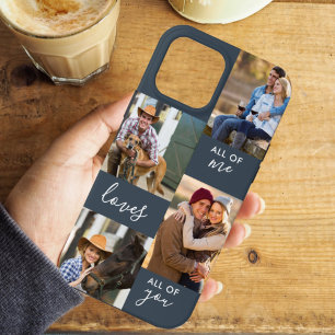 Case-Mate iPhone Case Ardoise personnalisée 4 photos Tout de moi aime to