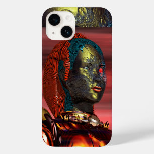 Coques Pour iPhone ARES /CYBORG PORTRAIT DANS SUNSET Science-fiction