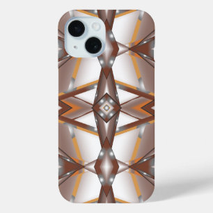 Coque Case-Mate iPhone Arête Jagged Concentré Terre Tone Ombre Art